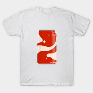 Red can for soft cola drink T-Shirt